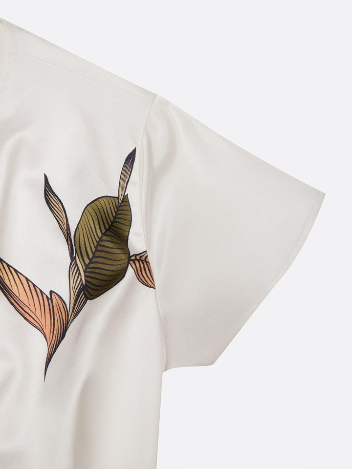 Élodie | Robe portefeuille fleurie élégante