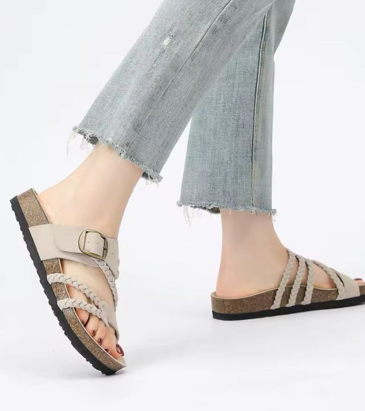 Elisa | Sandales tressées bohème