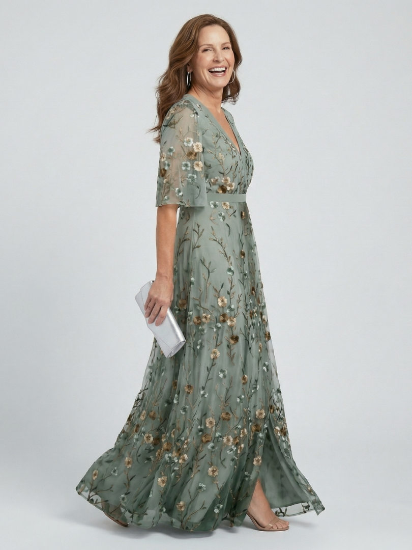 Alix | Robe maxi halter fluide