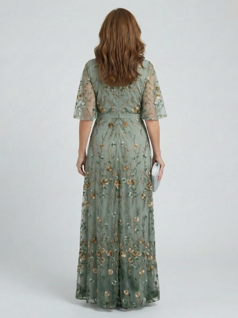 Alix | Robe maxi halter fluide