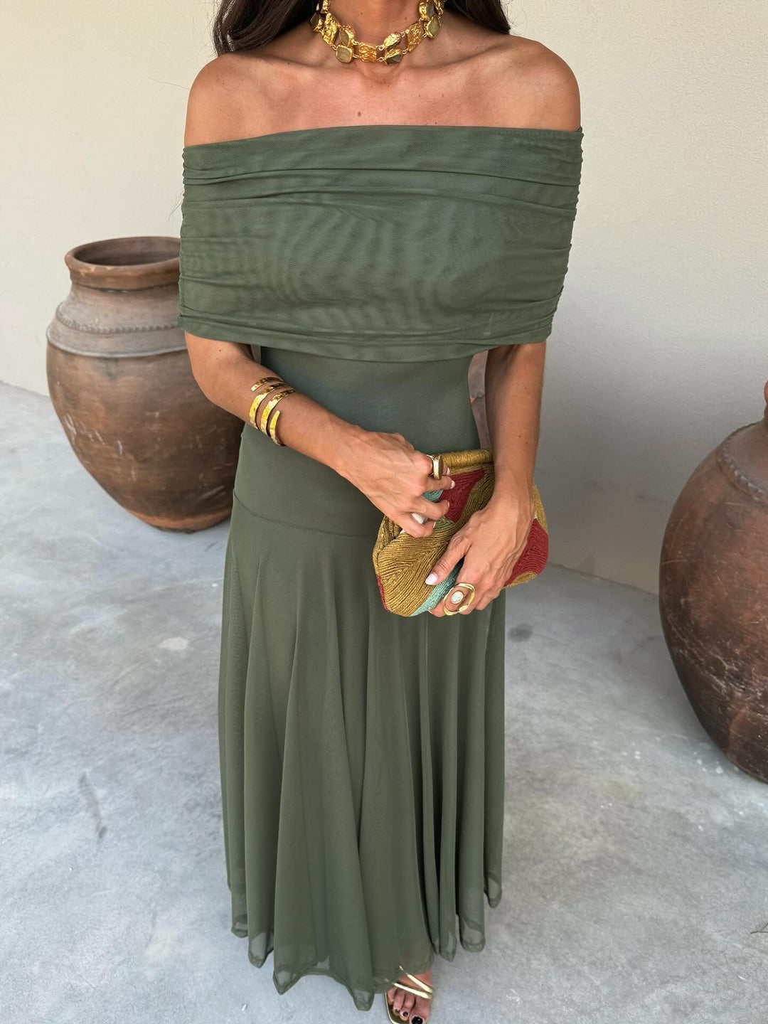 Thérèse | Robe maxi en maille