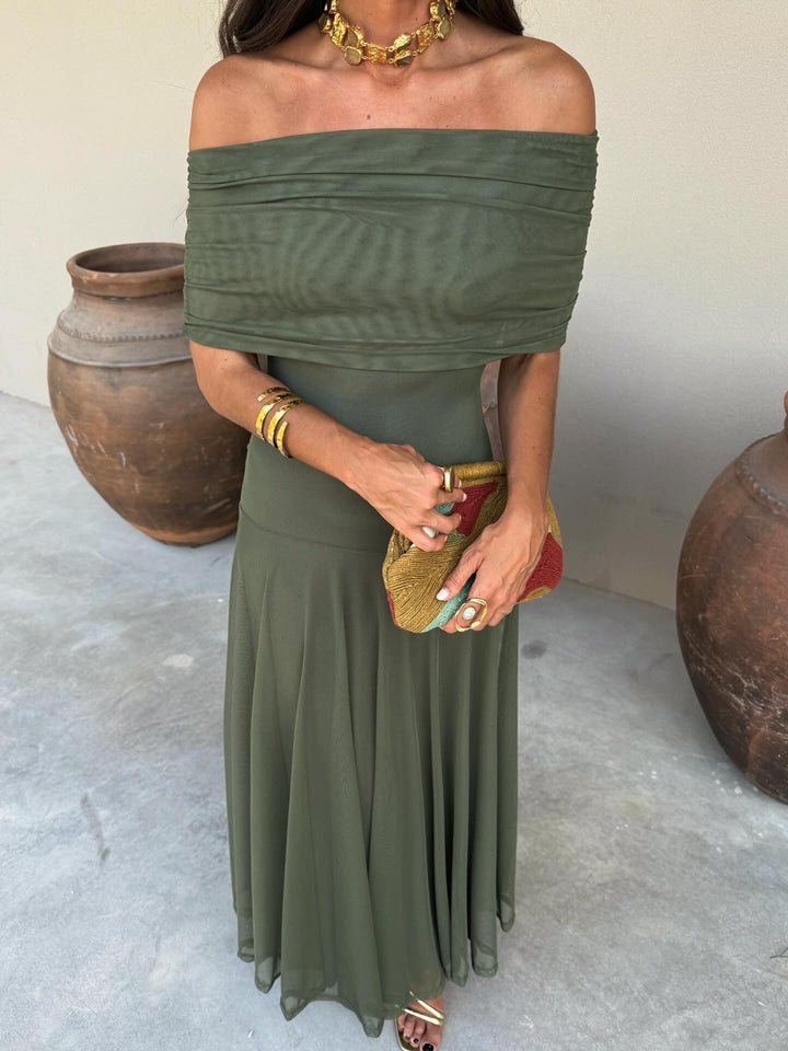 Thérèse | Robe maxi en maille