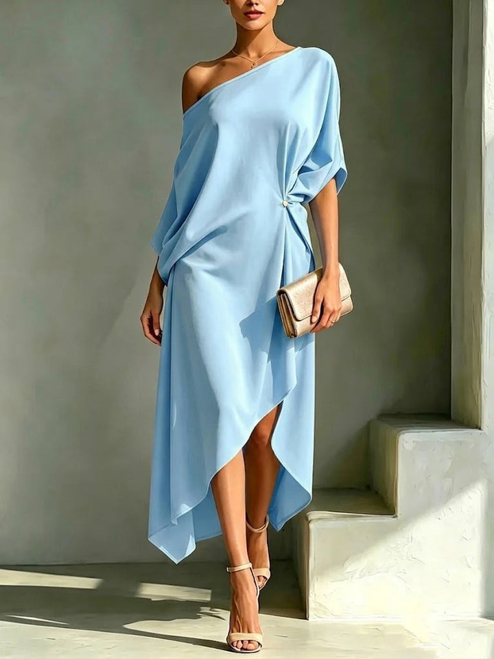 Camille | Robe asymétrique élégante
