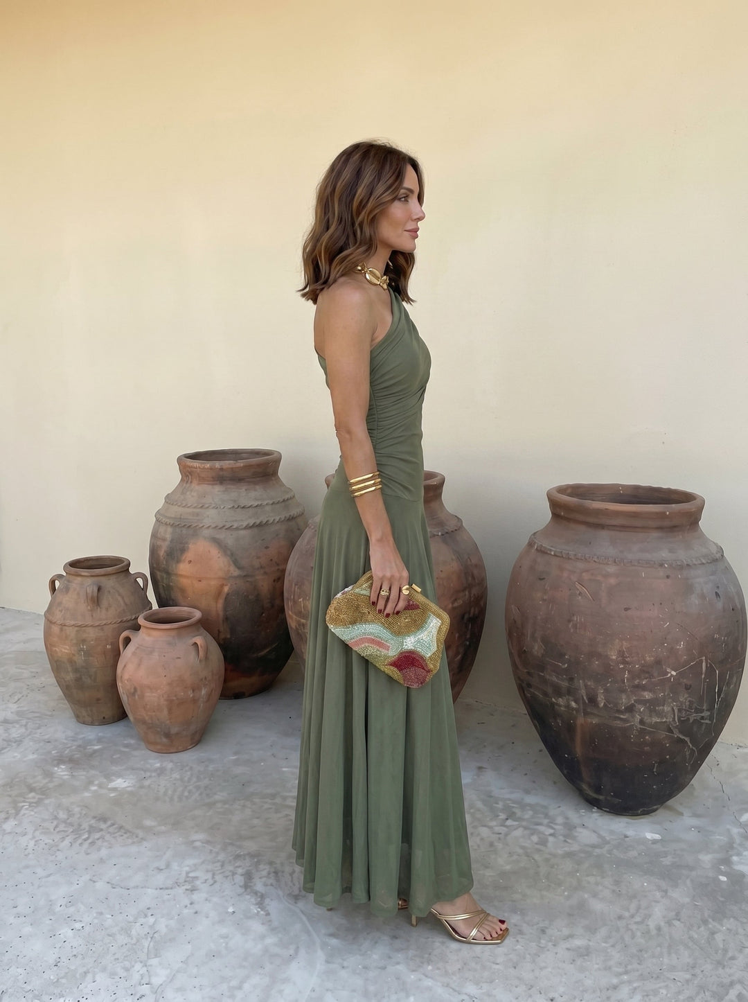 Thérèse | Robe maxi en maille