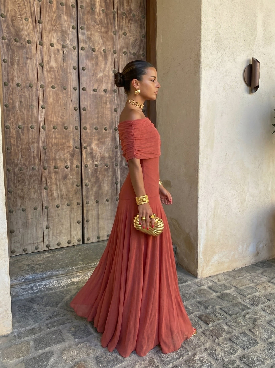 Thérèse | Robe maxi en maille