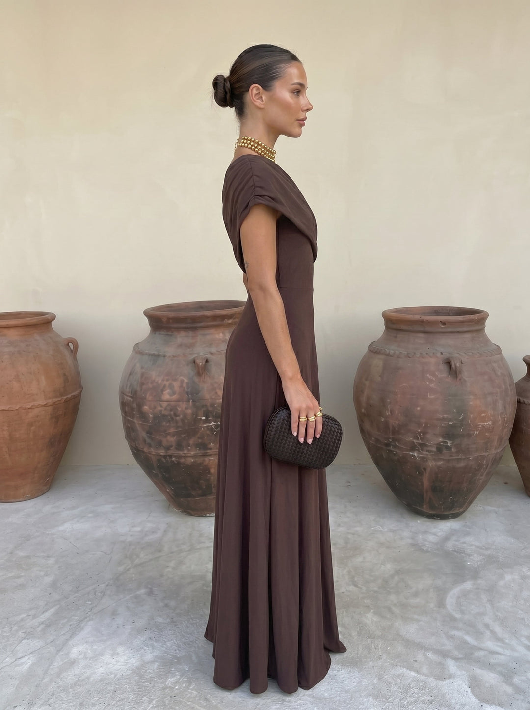 Thérèse | Robe maxi en maille