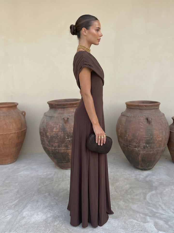 Thérèse | Robe maxi en maille