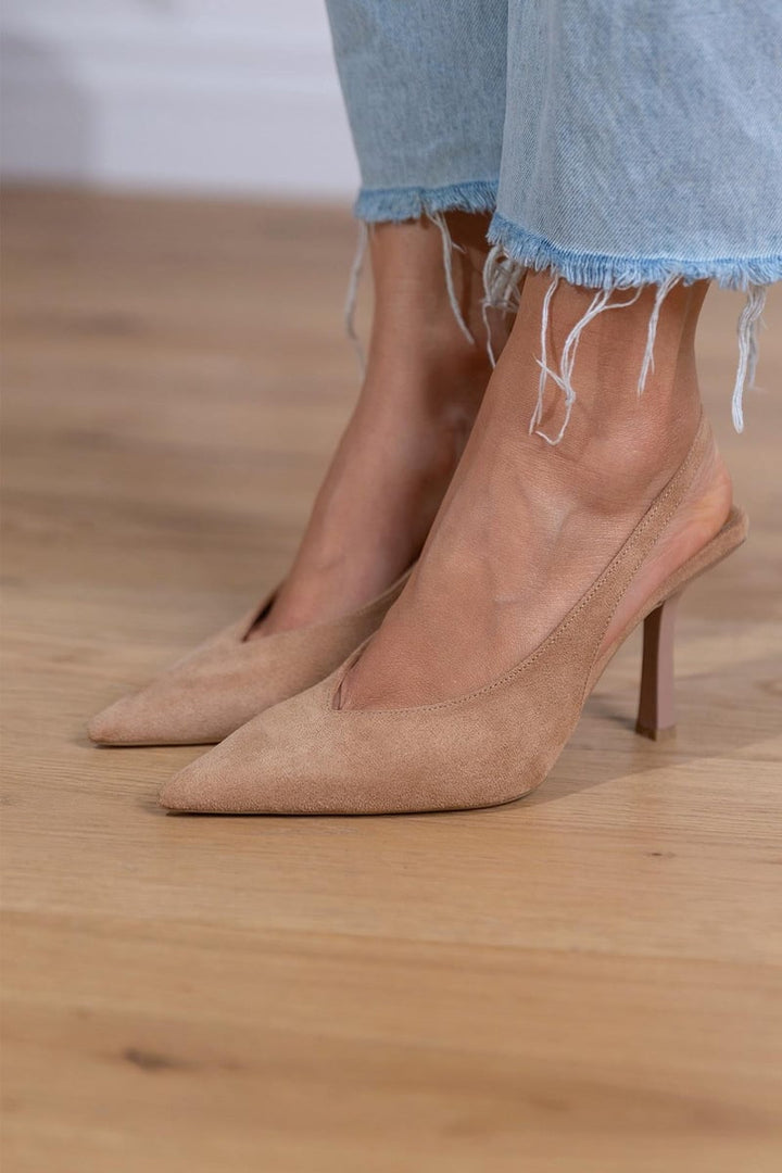 Marlena | Escarpins beige confort